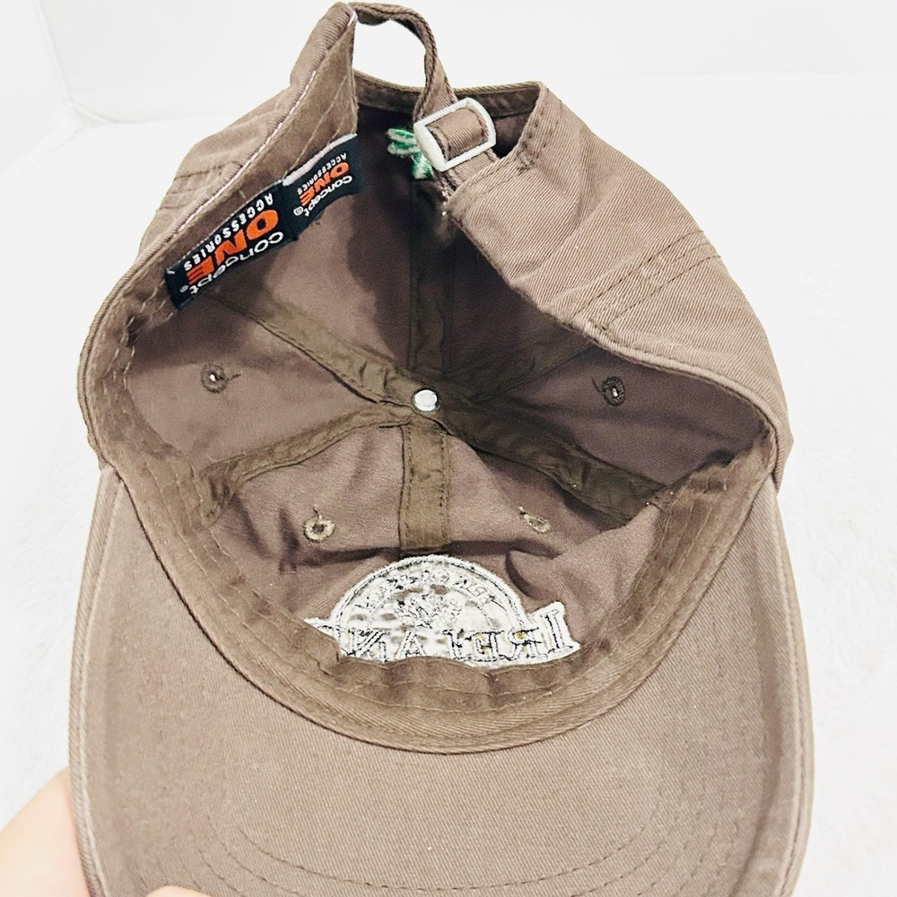 Ireland Erin Go Bragh Dublin Patch Hat Cap Adjustable Strapback Brown Outdoors - Picture 5 of 5